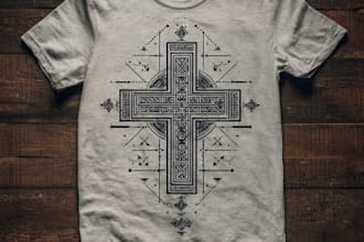 do minimalist t shirt design and typography t shirt design