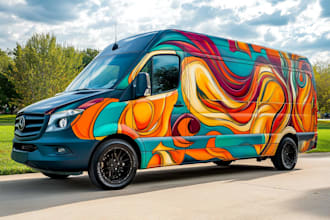 professional vehicle wrap design, car wrap