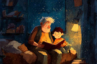design children book story illustrations, kids book covers