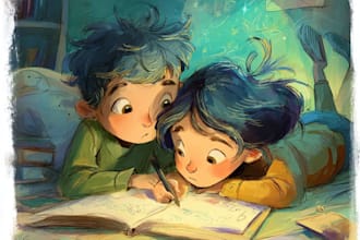draw children illustrations for books