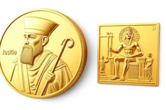 create a custom 3d coin model, sculpt coin design, and realistic coin rendering