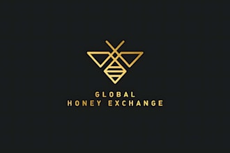 design high quality premium bee logo
