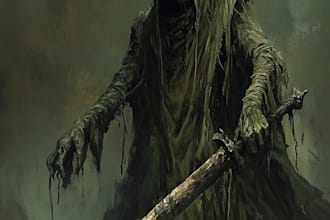 fantasy horror and fantasy horror character