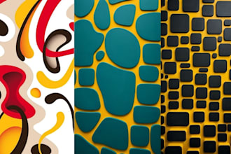 create seamless pattern design, watercolor pattern