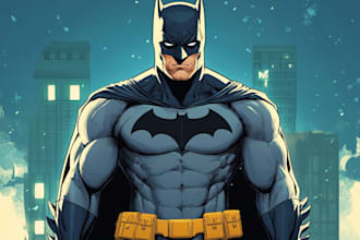 draw a superhero comic