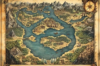 design your fantasy map or game map
