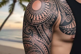 design your polynesian tribal tattoo