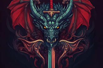 do fantasy game logo