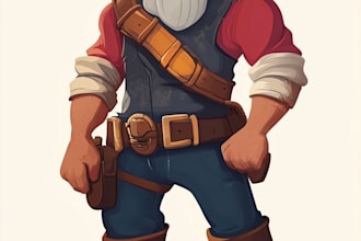 create 2d game characters