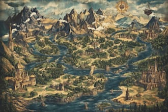 do fantasy maps and city maps