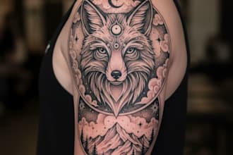 basic dotwork tattoo design for you