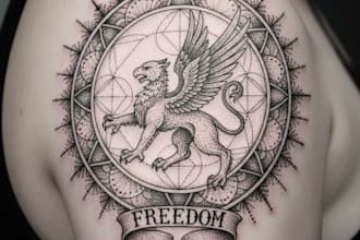 high end dotwork tattoo design for you