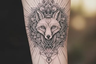 basic dotwork tattoo design for you