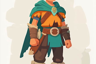 design a game character