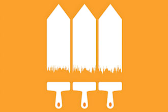 design a professional house painting and renovation logo