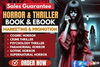 amazon kindle ebook promotion, horror, romance, erotic ebook marketing, KDP ads