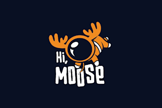 do creative business mascot logo design and branding kit
