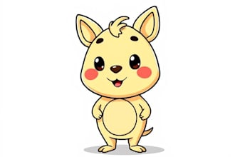 draw any animal or pet in my cute cartoon style