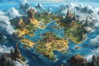 make a fantasy map for your dnd game