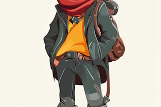 draw anime background, illustration, game