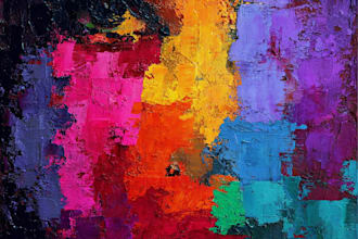 draw abstract painting art or color abstract art