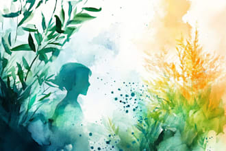 paint a watercolor illustration
