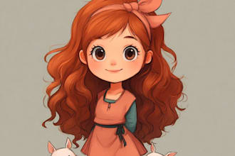 draw a unique and adorable custom chibi character