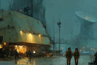 sci fi illustration and sci fi art