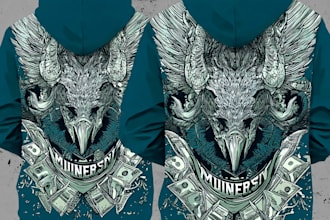 make modern streetwear tshirt or hoodie design
