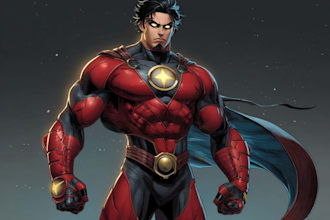 create cartoon avatar and superhero character of yourself