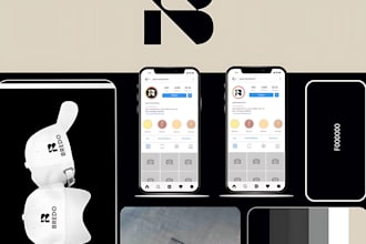 design the visual identity of your brand