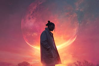 design music album cover art ready for spotify