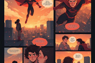 create professional comic book pages