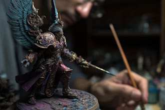 paint your warhammer 40k, sigmar and dnd miniatures