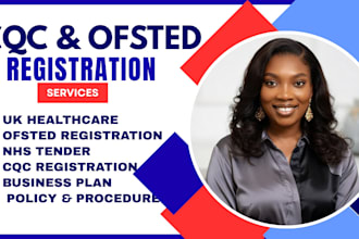 register cqc or ofsted as care provider with the cqc comission, poilcy, tender