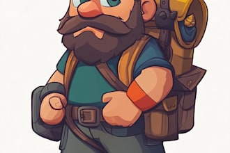 a grate 2d mobile game arts