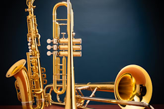 record a professional brass horn section trumpet, saxophone, trombone