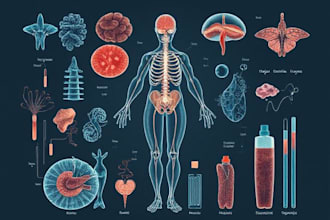 create medical and scientific illustrations