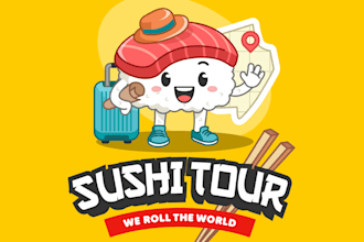 design an awesome cartoon mascot, character, or gaming logo