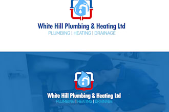 make professional unique plumber, plumbing logo design