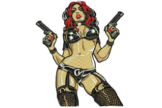 create high quality embroidery digitized designs for you using wilcom