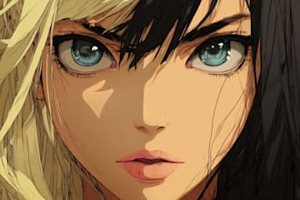 draw anime and manga illustrations