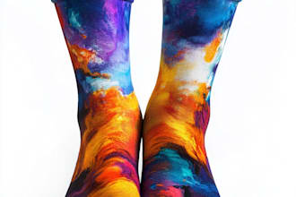 make unique socks design and custom socks design