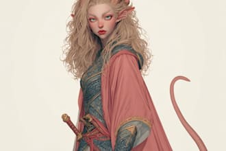 illustrate your ocs, dnd characters or any other type