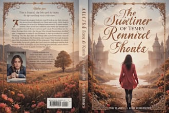 design professional historical romance book cover