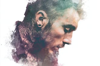 create a watercolor tattoo design