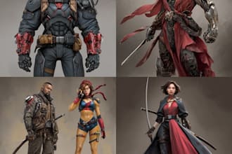 design you a character or superhero