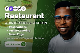 design your restaurant website design cafe website food website