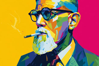 make awesome wpap pop art portrait