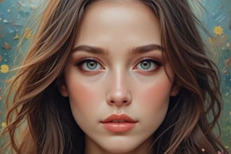 paint you a digital  painting portrait